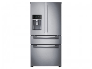 Réfrigérateur à 4 portes 24,7 pi3 33 po de Samsung (RF25HMEDBSR) - Acier inoxydable